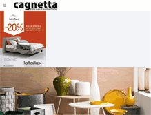 Tablet Screenshot of cagnetta.fr